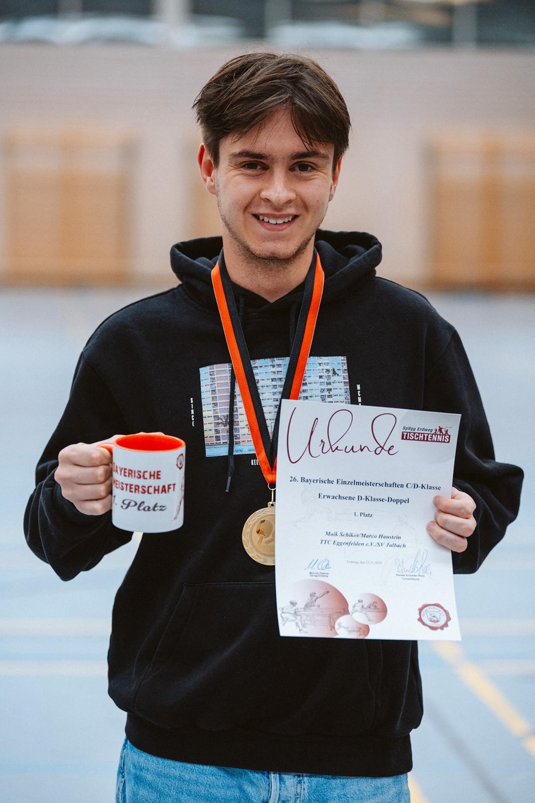 Herzlichen Glückwunsch zum Bayerischen Meistertitel!